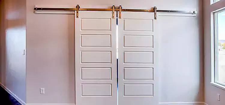 Glass Barn Door with Installation Hardware Kit Wilkes-Barre