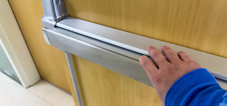 Installing a Push Bar on a Door Wilkes-Barre